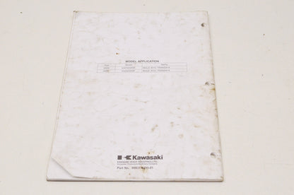 OEM Kawasaki 99931-1495-01 Assembly & Preparation Manual KAF620R/S