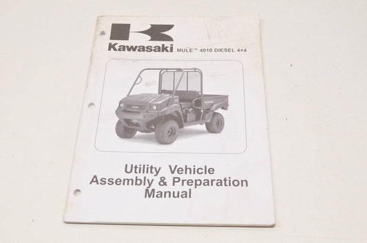 OEM Kawasaki 99931-1496-01 Assembly & Preparation Manual KAF950F