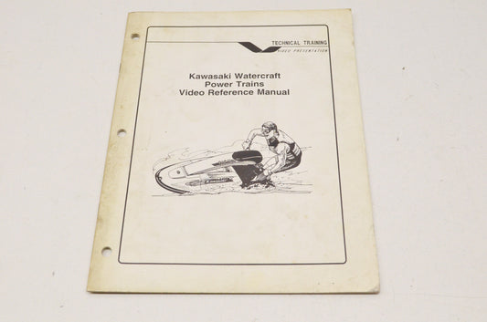 OEM Kawasaki STC-WCPTVRM94 Watercraft Power Trains Video Reference Manual