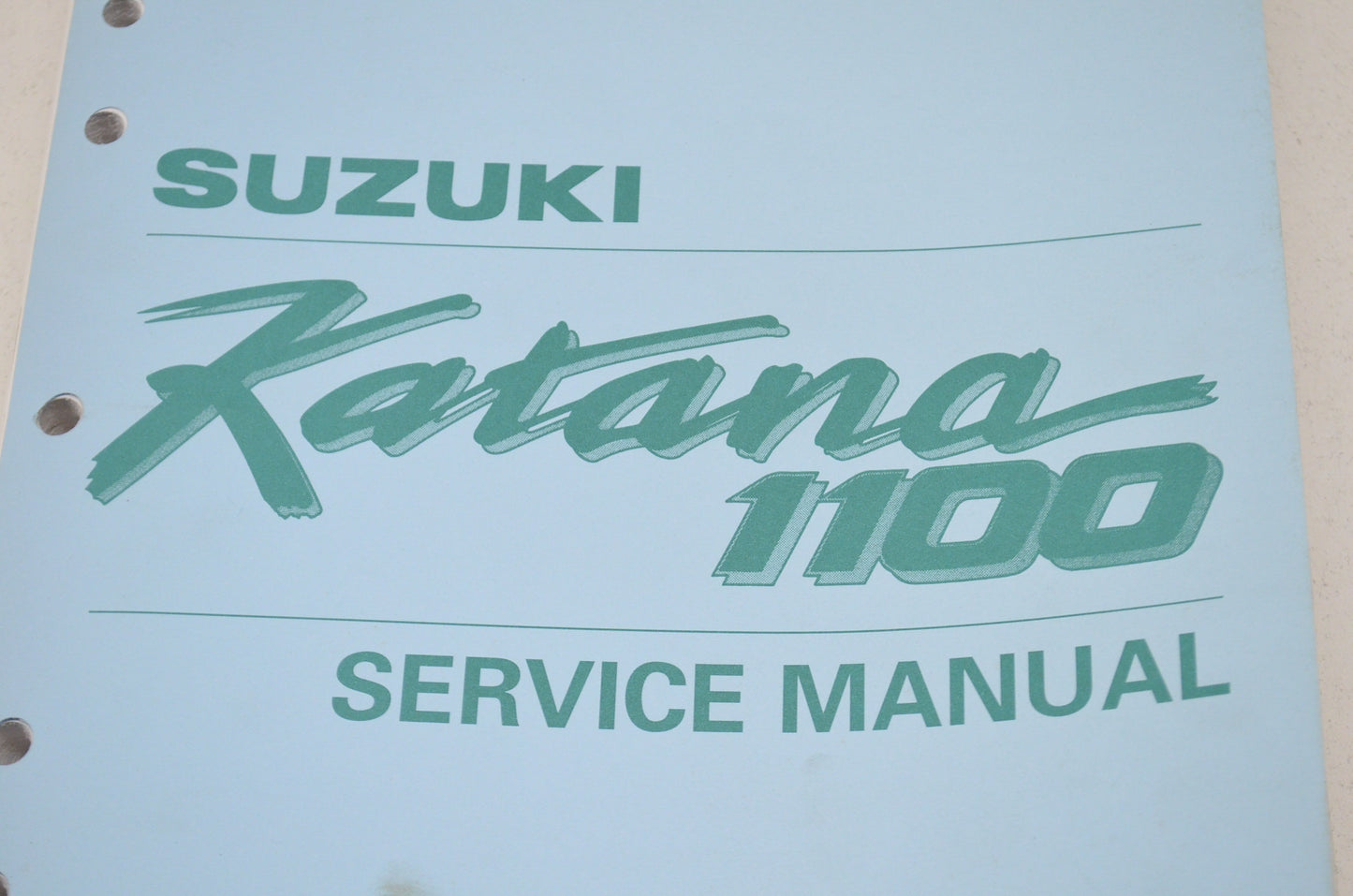 OEM Suzuki 99500-39085-03E GSX1100F Service Manual