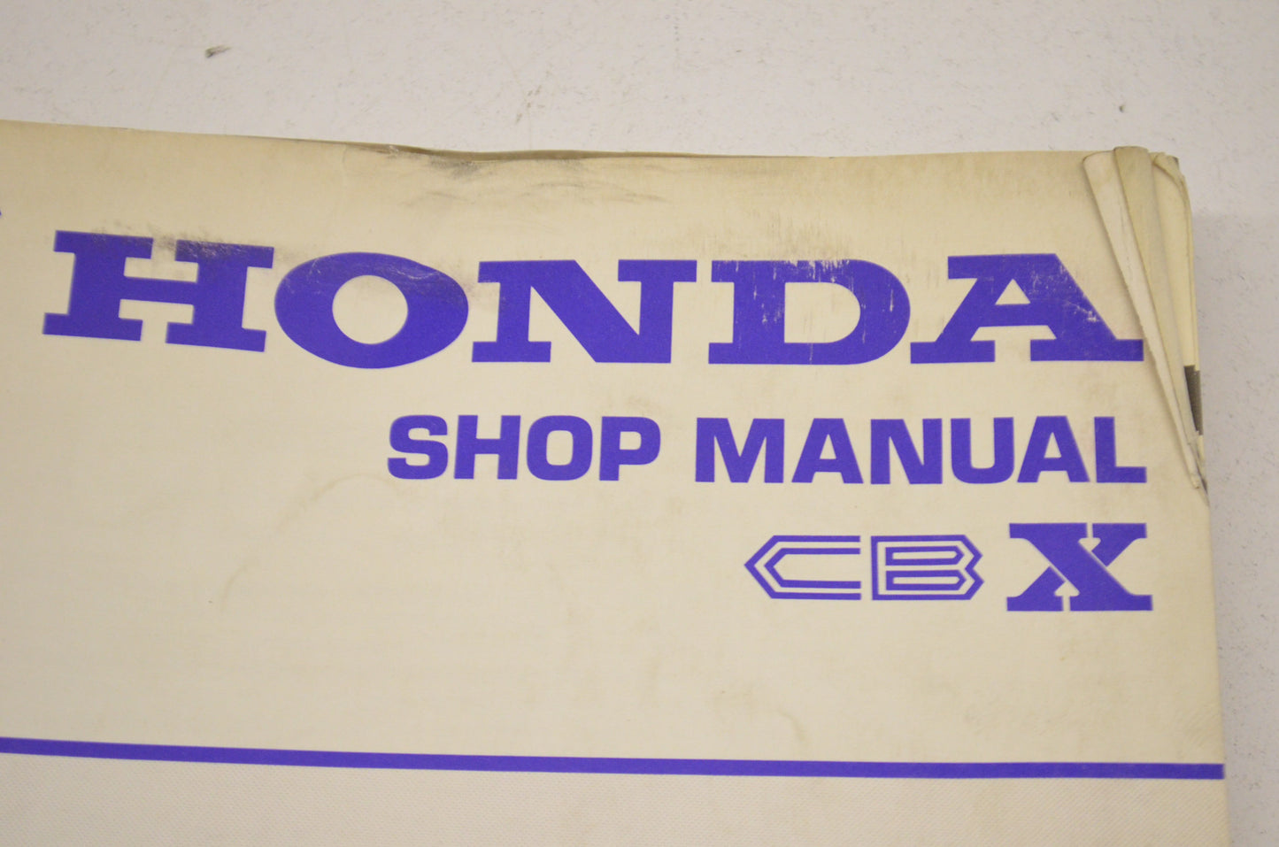OEM Honda Shop Manual 79-80 CBX