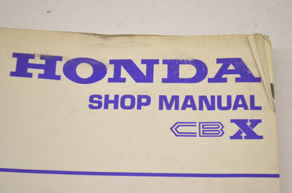 OEM Honda Shop Manual 79-80 CBX