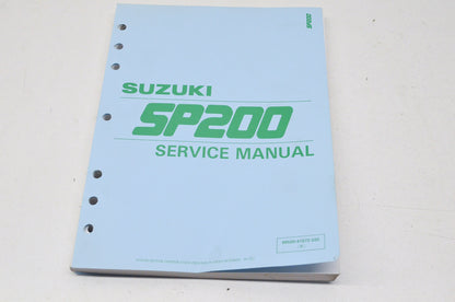 OEM Suzuki 99500-41072-03E DR/SP200 1986-8 Serv. Manual