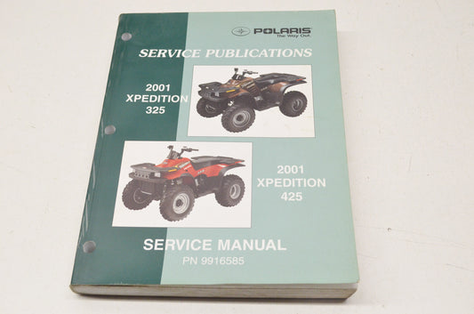 OEM Polaris 9916585 Service Manual 01 Xped 325/425