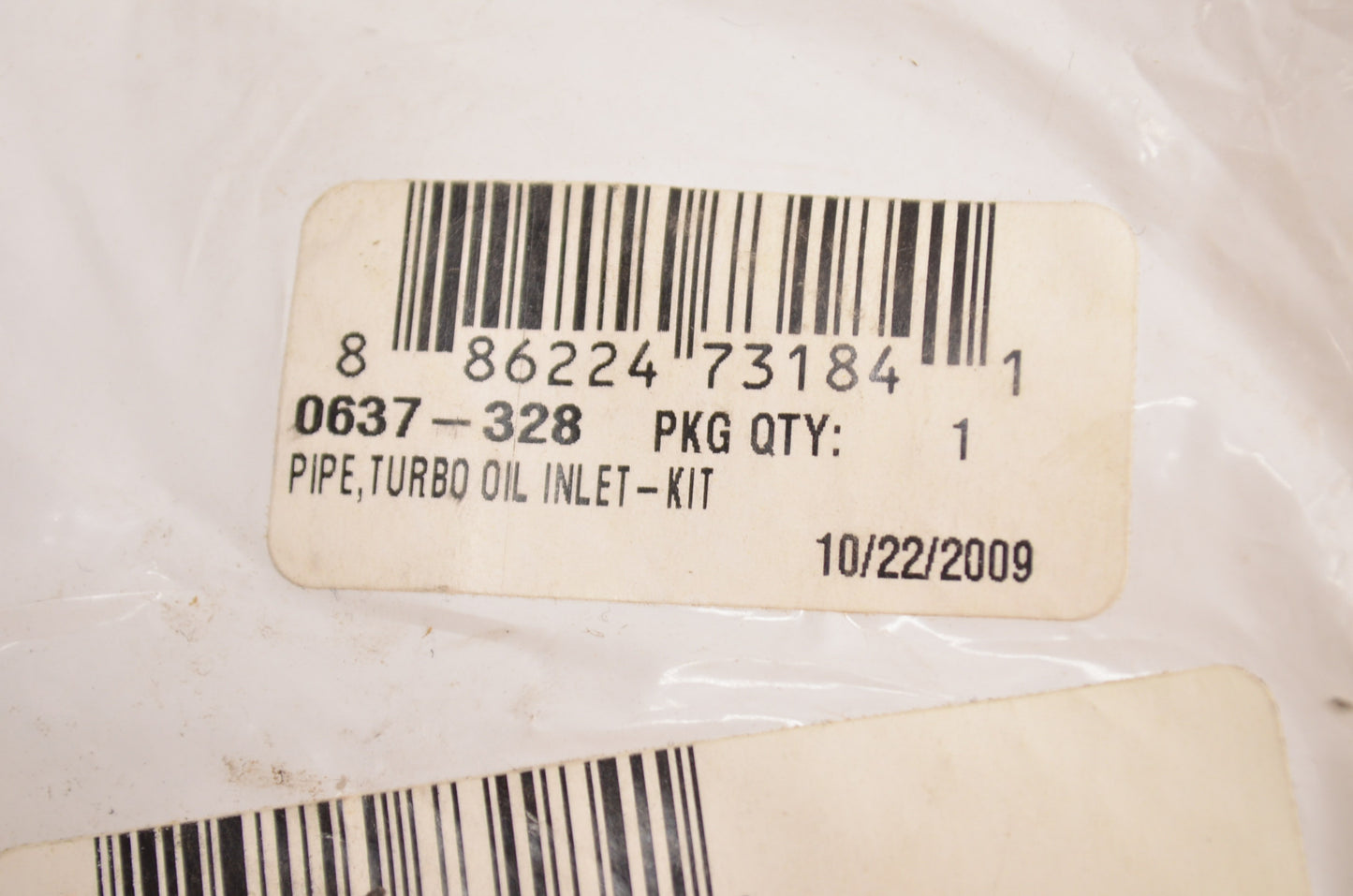 OEM Arctic Cat 0637-328 Oil Inlet Pipe Kit NOS