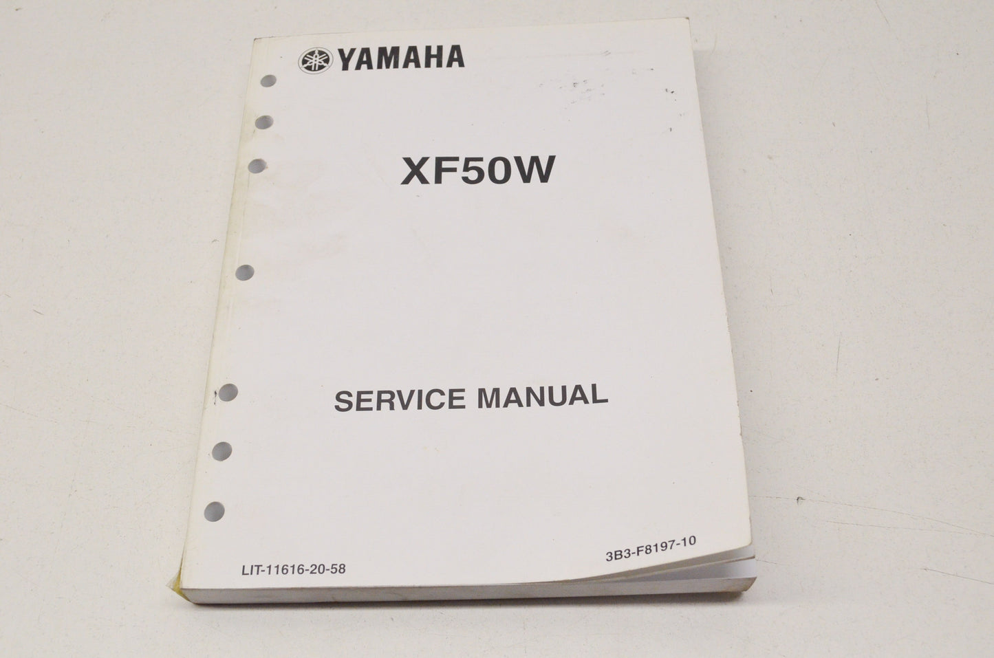 OEM Yamaha LIT-11616-20-58 XF50W Service Manual