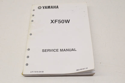 OEM Yamaha LIT-11616-20-58 XF50W Service Manual