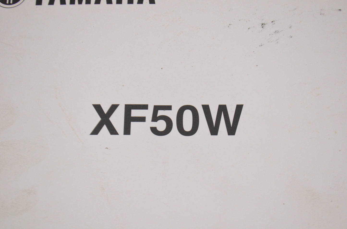 OEM Yamaha LIT-11616-20-58 XF50W Service Manual