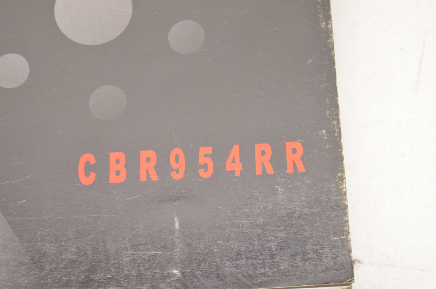 OEM Honda 61MCJ31 Service Manual CBR954RR 02-03