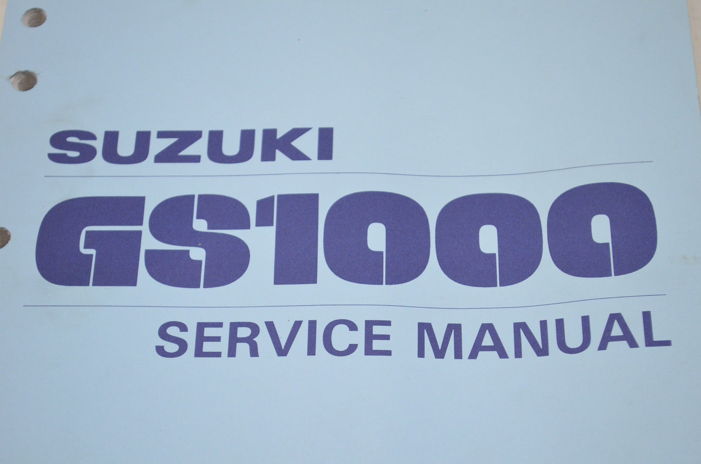 OEM Suzuki Service Manual GS1000