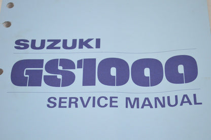 OEM Suzuki Service Manual GS1000
