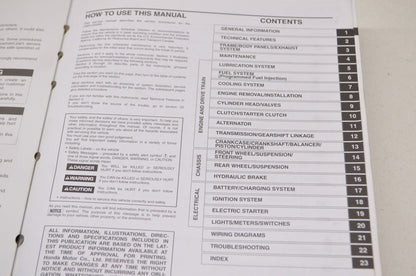 OEM Honda 61MEL03 Service Manual CBR1000RR 4-07