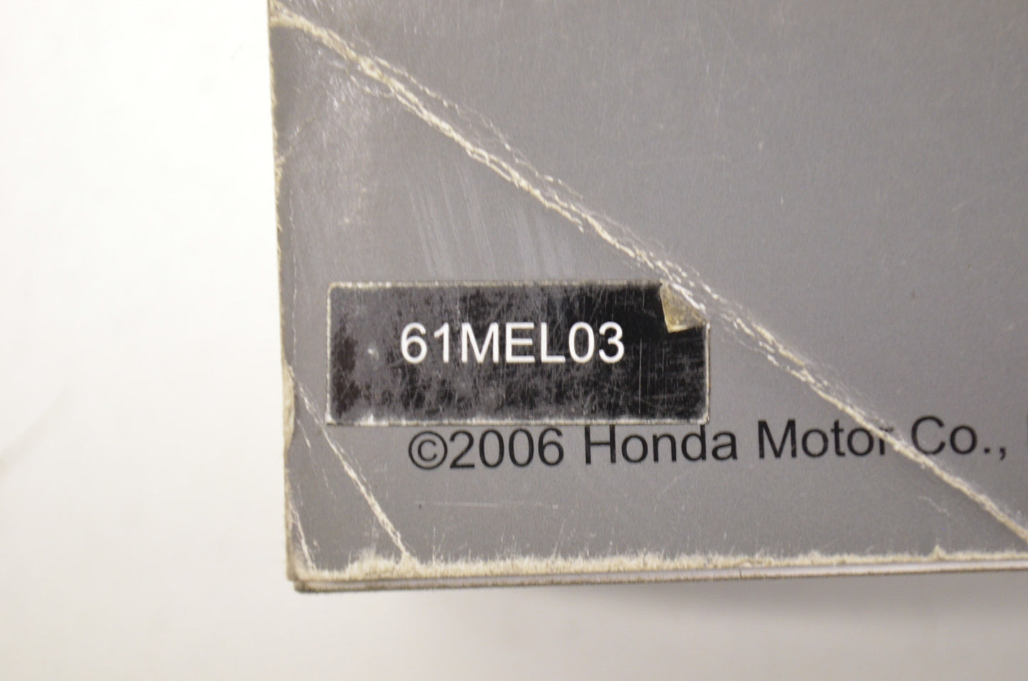 OEM Honda 61MEL03 Service Manual CBR1000RR 4-07