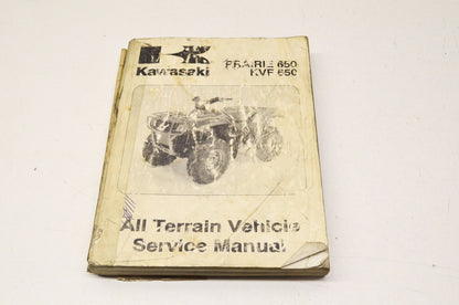 OEM Kawasaki 99924-1261-01 Service Manual KVF650A/B