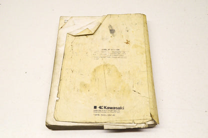 OEM Kawasaki 99924-1261-01 Service Manual KVF650A/B