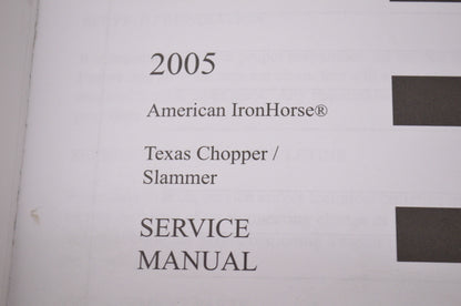 American Ironhorse Factory Service and Parts Manual 05