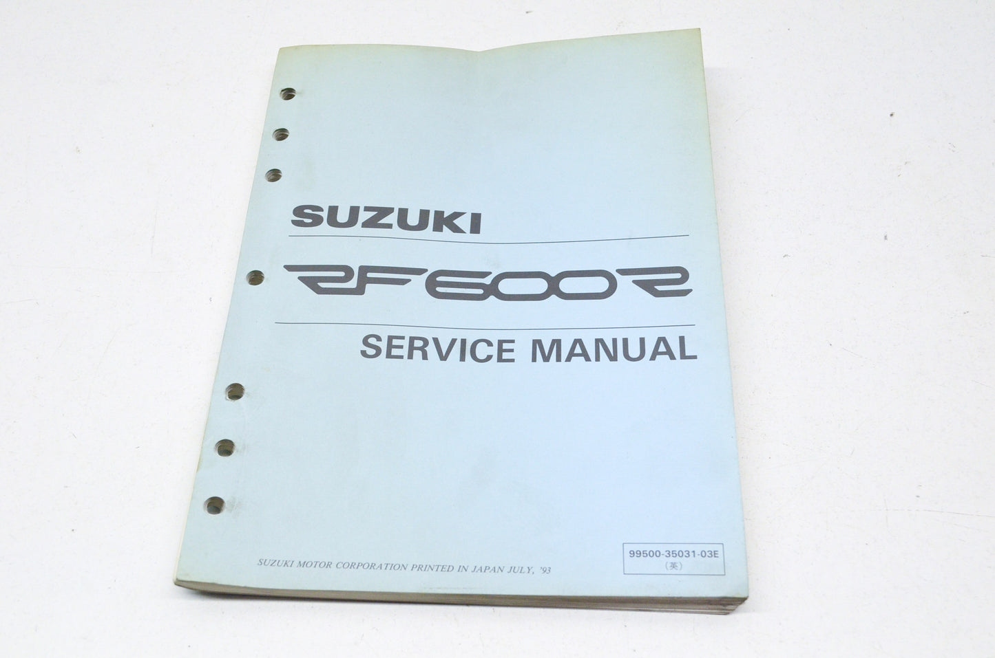 OEM Suzuki 99500-35031-03E RF600R Service Manual