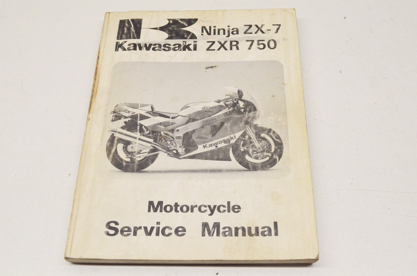 OEM Kawasaki 99924-1112-01 Service Manual ZX750H1