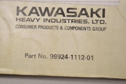 OEM Kawasaki 99924-1112-01 Service Manual ZX750H1