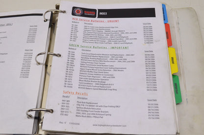 Service Bulletins