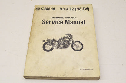 OEM Yamaha LIT-11616-06-08 Service Manual VMX12 NNC-KKC