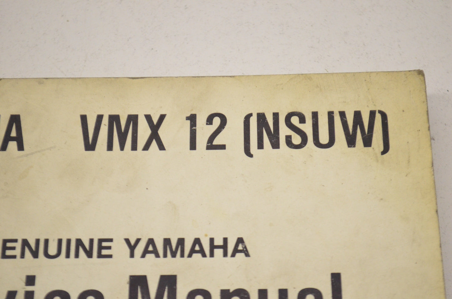 OEM Yamaha LIT-11616-06-08 Service Manual VMX12 NNC-KKC