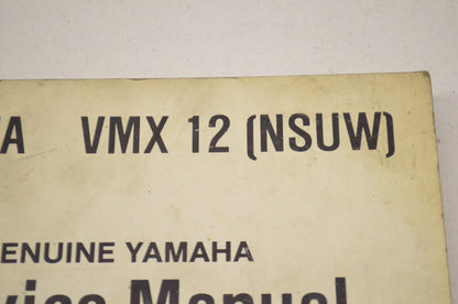 OEM Yamaha LIT-11616-06-08 Service Manual VMX12 NNC-KKC