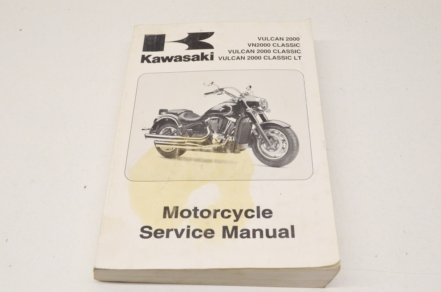 OEM Kawasaki 99924-1387-01 Service Manual VN2000J