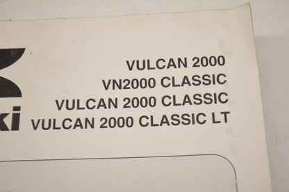 OEM Kawasaki 99924-1387-01 Service Manual VN2000J
