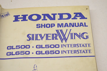 OEM Honda 61MA101 Service Manual 81/83 GL500