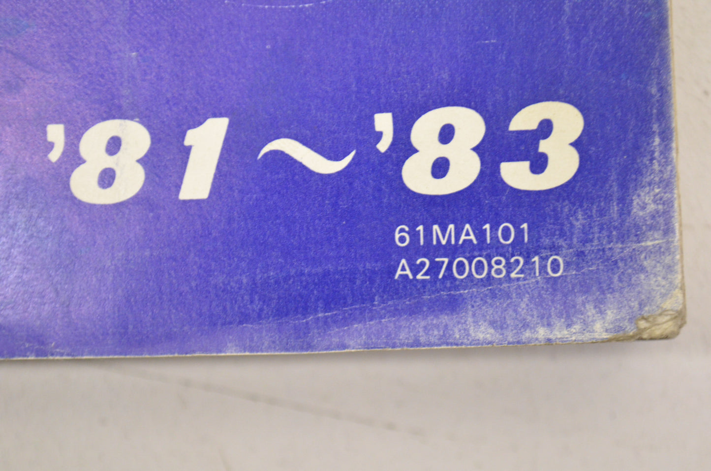 OEM Honda 61MA101 Service Manual 81/83 GL500