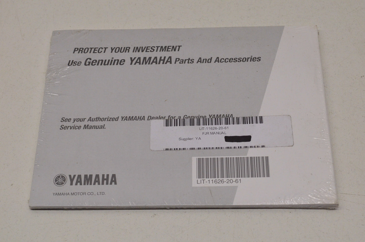 New OEM Yamaha Owner's Manual FJR FJR13AW(C) NOS