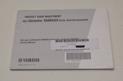 New OEM Yamaha Owner's Manual FJR FJR13AW(C) NOS