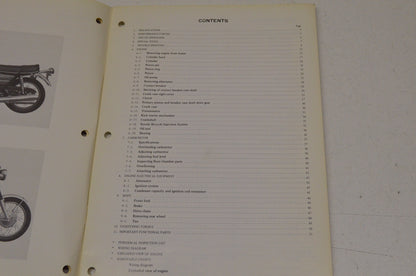 OEM Suzuki Service Manual GT380