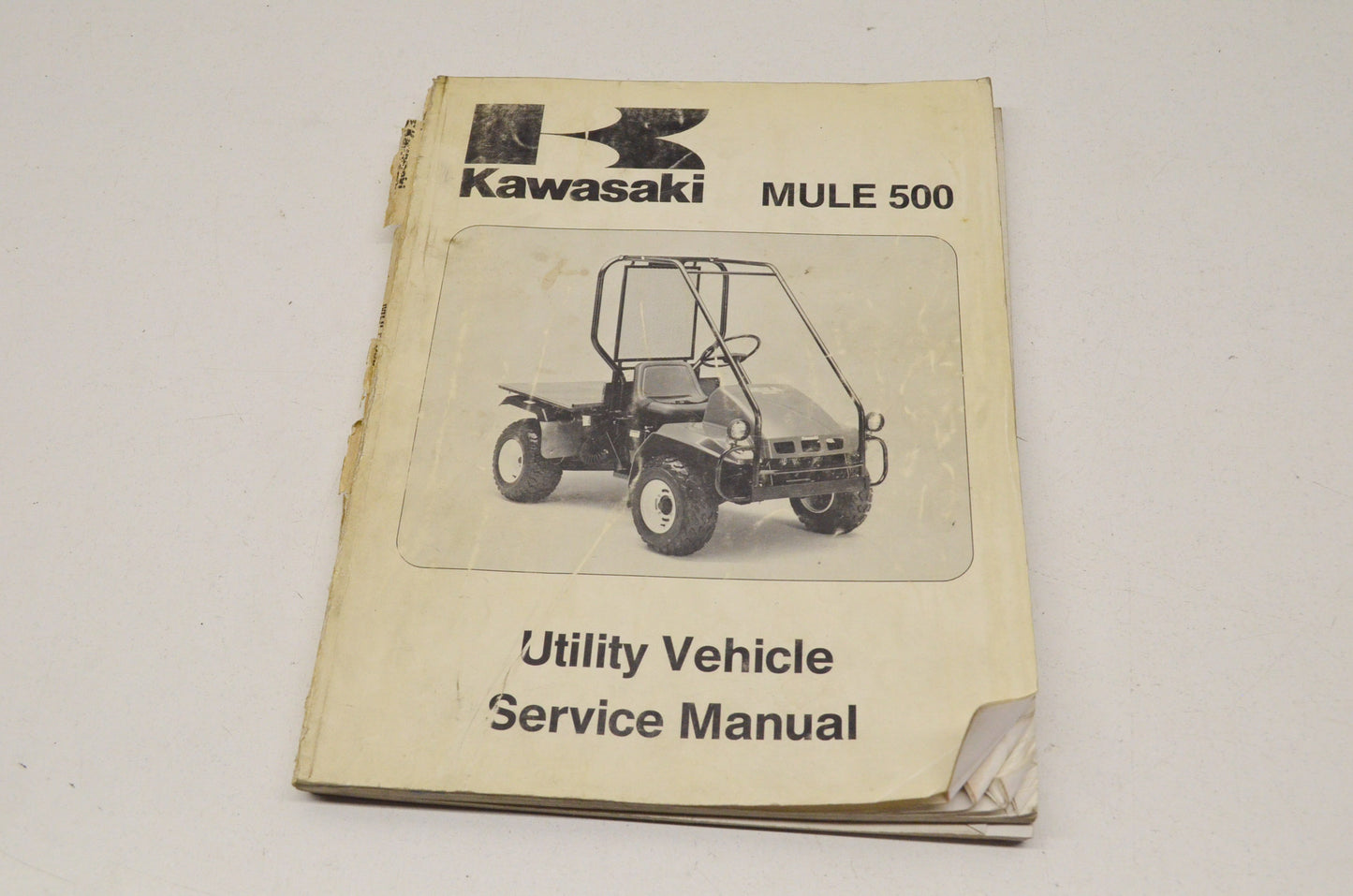 OEM Kawasaki 99924-1146-01 Service Manual KAF300A/B/C/D