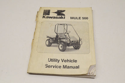 OEM Kawasaki 99924-1146-01 Service Manual KAF300A/B/C/D