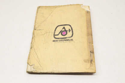 OEM Arctic Cat Service Manual Lynx, Puma, Cheetah, Panther, Kitty Cat