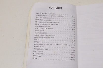 OEM Polaris Owner's Safety & Maintenance Manual