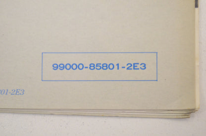 OEM Suzuki 99000-85801-2E3 GS750E Supplementary Service Manual GS750E