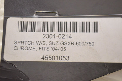 Windscreen Chrome 04-05 Suzuki GSXR 600/750 NOS
