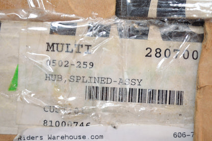 OEM Arctic Cat 0502-259 Splined Hub Assembly NOS