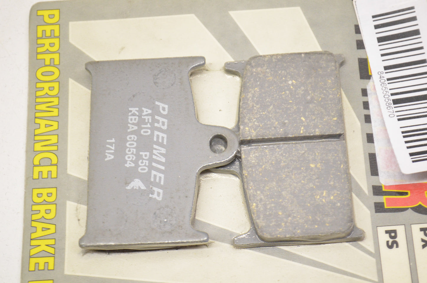 Premier FA145 , 840655058670, PR145 Brake Pad Kit NOS