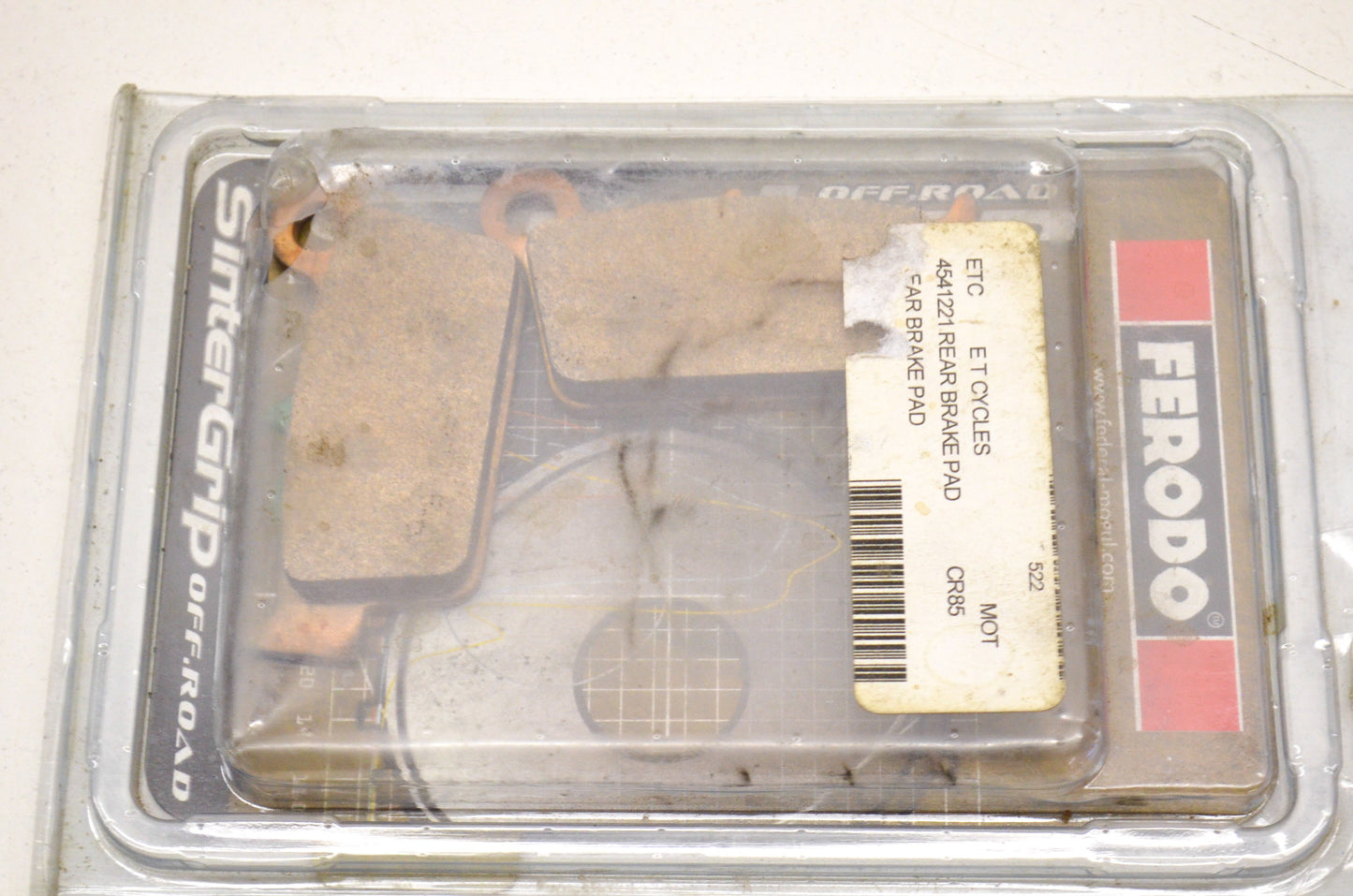 Ferodo FDB539SG, 4541221 Brake Pad Kit NOS