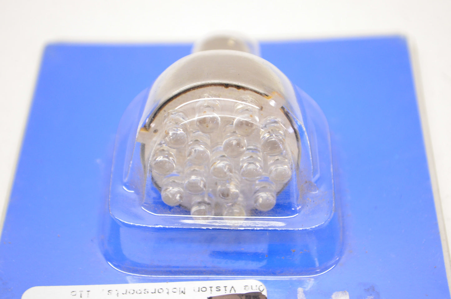 Blue LED Strobe Style Tail Lamp NOS