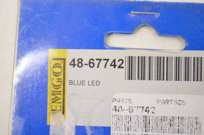 Blue LED Strobe Style Tail Lamp NOS
