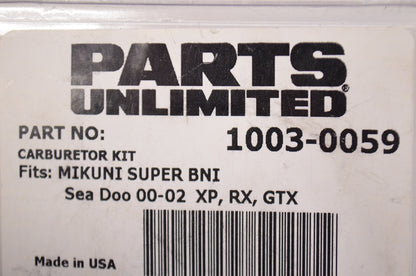 Carburetor Kit Mikuni Super BNI 00-02 Sea Doo XP, RX, GTX NOS