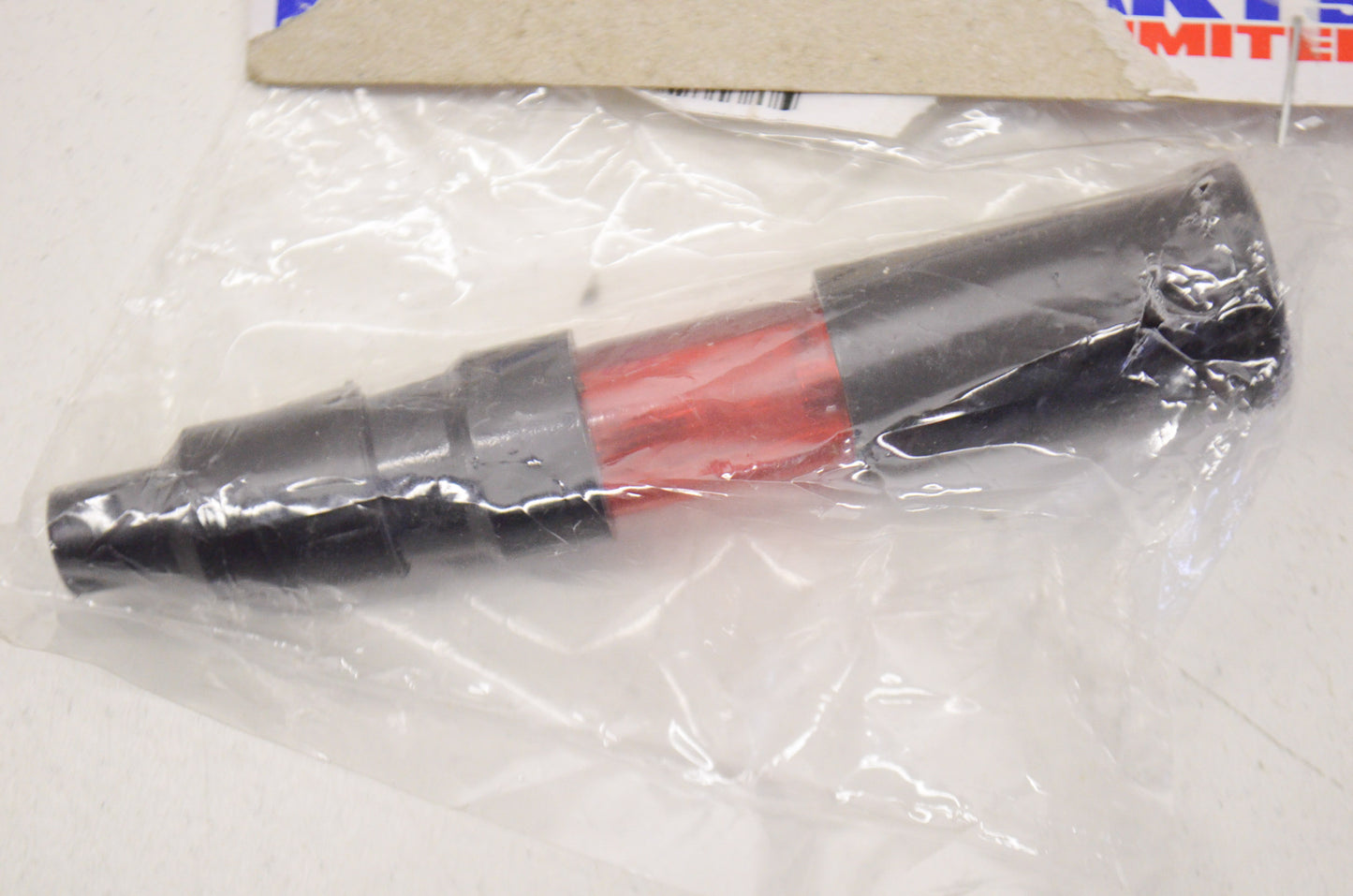 New Parts Unlimited Spark Plug Cap Red Straight NOS