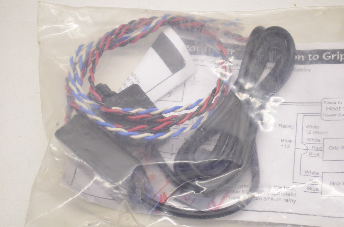 First Gear 512824, 51-2824 Semi-Mounted Single Heated Hand Grip NOS