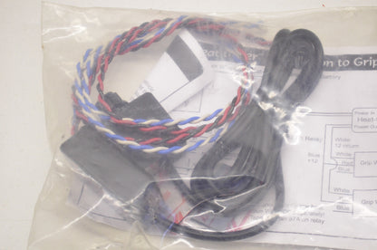 First Gear 512824, 51-2824 Semi-Mounted Single Heated Hand Grip NOS