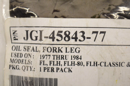 James Gaskets JGI-45843-77, DS-173420 Fork Seal NOS